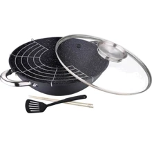 Bergner WOK 28х9.4 см (3802-BGMP): Тип сковороды ВОК