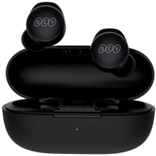 Наушники QCY T17 Black: Тип конструкции вакуумные