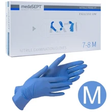 Рукавичка одноразова medaSEPT Nitrile Prime PF, M (7-8): Вид рукавички нітрилові