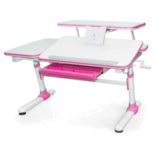 Стіл Evo-kids Darwin Pink з полицею (арт.Evo-502 P + полку Evo-S 515): Тип парта