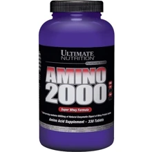 Аминокислота для спорта Ultimate Nutrition Amino 2000 330 tabs: Вкус Без вкуса