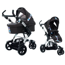 Универсальная коляска (2-в-1) ABC Design 3 TEC Malibu (31094/405): Тип коляски универсальная коляска (2-в-1)