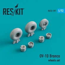 Набор ResKit Смоляные колеса для самолета OV-10 Bronco (RS72-0197): Производитель RESKIT