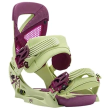 Крепление для сноуборда BURTON LEXA EST green tea S 2015 (9009519104125): Цвет зеленый