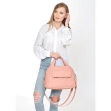 Женская спортивная сумка Sambag Vogue BKS пудровая (90153006): Пол Женский