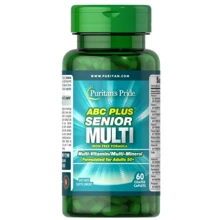 Puritan's Pride ABC Plus Senior Multivitamin Multi-Mineral Formula Мультівітаміни і мінерали 60 капає: Тип мультивітаміни