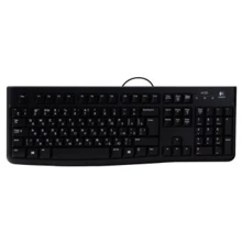 Клавиатура Logitech Keyboard K120 (920-002506): Подключение проводное