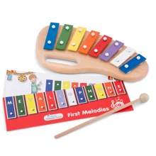 Металофон New Classic Toys с музыкальной книгой 8 тактов (10210): Производитель New Classic Toys