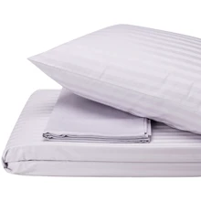 Комплект постільної білизни SoundSleep Stripe Madina сатин-страйп євро (93588461): Матеріал сатин