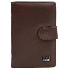 Визитница Tailian коричневая (K1T430D-H33br-brown): Пол Мужской