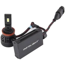 Комплект светодиодных ламп Infolight S1 H11 50W: Головной свет Дальний свет, Ближний свет
