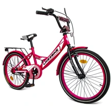 Велосипед подростковый 2-х колесный 20'' 212004 (RL7T) Like2bike Sky, розовый, рама сталь, со звонком: Диаметр колес, дюймов 20