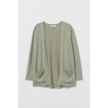Кардиган H&M 412-7468250 170 см светло-зеленый: Тип Кардиганы