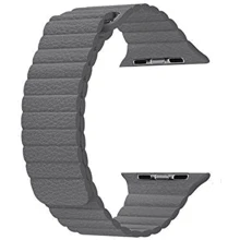 Аксессуар для Watch Fashion Leather Loop Band Grey for Apple Watch 38/40/41mm: Производитель Fashion