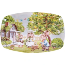 Блюдо Lefard Кроличьи истории 30x19 см (924-846): Тип Блюдо
