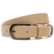 Жіночий ремінь Borsa Leather бежевий (V1FX36-beige): Стать Женский