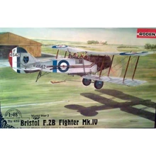 Модель Roden Биплан Bristol F.2b Mk IV (RN428): Производитель RODEN