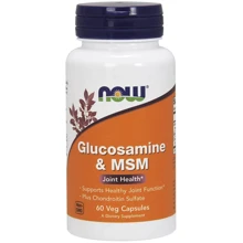 NOW Foods Glucosamine MSM, 750 / 250mg, 60 Veg Capsules: Тип Глюкозамин