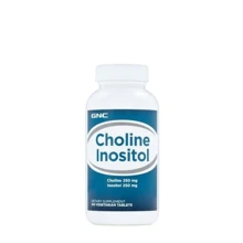 GNC Choline & Inositol Холин и Инозитол 100 таблеток: Форма выпуска Таблетки