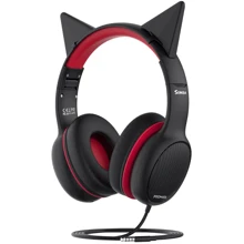 Наушники Promate Simba Black/Red (simba.onyx): Тип конструкции полноразмерные
