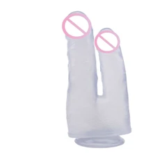 Фаллоимитатор двойной CHISA 7.9 Inch Dildo Clear: Назначение Для двойного проникновения
