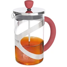Френч-пресс Rondell Crystal Red 0.6 л (RDS-935): Цвет красный