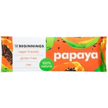 Батончик Beginnings фруктовий Папайя 40 г (4751018892243): Вага, г 40