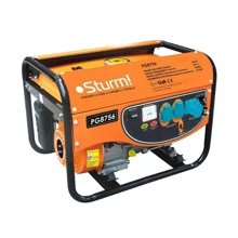 Генератор бензиновий Sturmax PG8756: Тип електростанції бензиновий