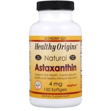 Healthy Origins Astaxanthin (Complex) AstaPure® 4 mg 150 caps Астаксантин: Тип астаксантин