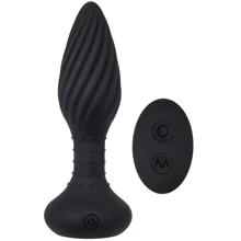 Анальный плаг с вибрацией CHISA Breakout Pro - Frisky Beaded, Black: Для кого Унисекс