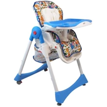 Стульчик для кормления Alexis-Babymix YB602A Blue: Тип Высокий стульчик