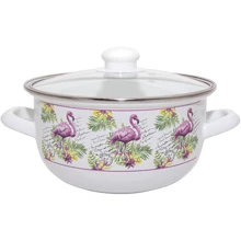 Кастрюля Infinity GD-64934 Flamingo промо 18 см 2.4 л (6625152): Тип Традиционная