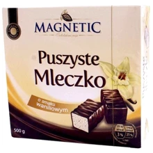 Цукерки Magnetic Puszyste Mleczko Waniliowe 500 г (DL7544): Вага, г 500