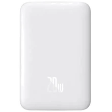 Внешний аккумулятор Baseus Power Bank 10000mAh 20W MagSafe Mini White (PPCX030002): Количество USB 1