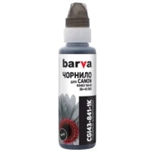 Чорнило Barva Canon GI-43 100 мл, BK флакон OneKey 1K (CGI43-841-1K): Колір Black