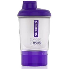 Шейкер Nutrend Shaker 2019 + additional cup 300 ml purple-transparent: Страна производитель Чехия