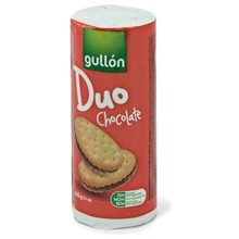 Печенье Gullon Duo Chocolate 145 г (WT2797): Вес нетто 145 г