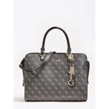 Женская сумка тоут Guess Camy Large Girlfriend Satchel темно-серая (HWSG7741070-CMT): Пол Женский
