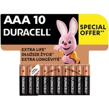Щелочные батарейки Duracell AAA bat Alkaline 10 шт (5002509): undefined undefined