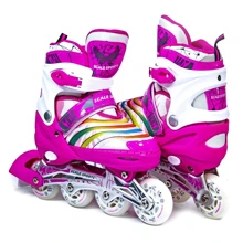 Ролики Scale Sports Pink (размер 38-41) LF 907M-L-2: Цвет розовый