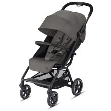 Прогулочная коляска Cybex Eezy S 2 Plus Soho Grey mid grey, с бампером, серый (520001715): Тип коляски прогулочная