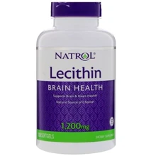 Natrol Lecithin 1,200 mg 120 Softgels Лецитин: Тип Лецитин