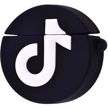 Чехол для наушников TPU Case Logo series TikTok for Apple AirPods: Тип Чехол