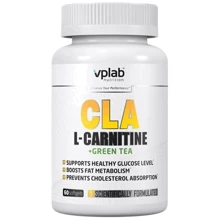 Жиросжигатель VPLab CLA L-carnitine + Green tea 60 capsules: Пол Унисекс