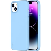 Чехол для iPhone VOKAMO Silicone Case with MagSafe Blue for iPhone 15 Plus (NVK010830): Цвет голубой