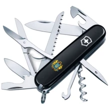 Мультитул Victorinox Huntsman Ukraine 91мм/15 функций/черный /Большой Герб Украины (1.3713.3_T0400u): Тип мини-мультитул