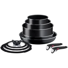 Набір посуду Tefal Ingenio Easy Cook & Clean 10 предметів (L1539053): Матеріал корпусу алюміній