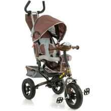 Триколісний велосипед X-Rider GT Trike з надувними колесами Коричневий: Тип 3х колісний велосипед