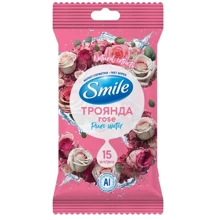 SMILE Daily Вологі серветки Роза AI 15 шт: Класифікація Масс-маркет