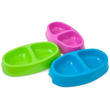 Подвійна пластикова миска Savic Picnic Twin Cat для котів 150 мл 23.5х13 см: Тип миски